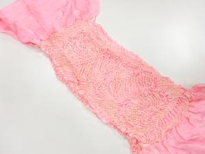 リサイクル　正絹　絞り帯揚げ